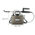 thumbnail image 6 of Electric Sprayer Portable 5L 2000mAh Battery Powered Automatic With 4 Nozzles Electric Weed Sprayer For Car Washing Garden, 6 of 8