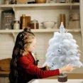 thumbnail image 7 of Twfbrm Mini Christmas Tree, Artificial Small Christmas Tree with Lights, Tabletop Christmas Tree with Hat Treetop,Bow Boxes and Ball Ornaments for DIY Christmas Decoration, 7 of 7