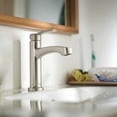 thumbnail image 2 of Moen Laken Single Hole Bathroom Faucet - Matte Black (Not Nickel), 2 of 4