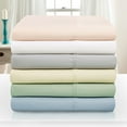 thumbnail image 3 of 1000 Thread Count Lyocell-Blend Sheet Set, Queen, White by BNM, 3 of 4