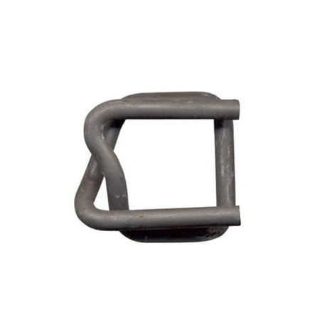

0.75 in. Phosphate Coated Wire Buckles for Woven Polyester Strap 100 Count