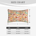thumbnail image 4 of Honeii Colorful Chicken Decorative Throw Pillow Case - Elevate Your Couch, Sofa, or Bed with Stylish Home Decor, Perfect Gift Idea-20"x30", 4 of 6