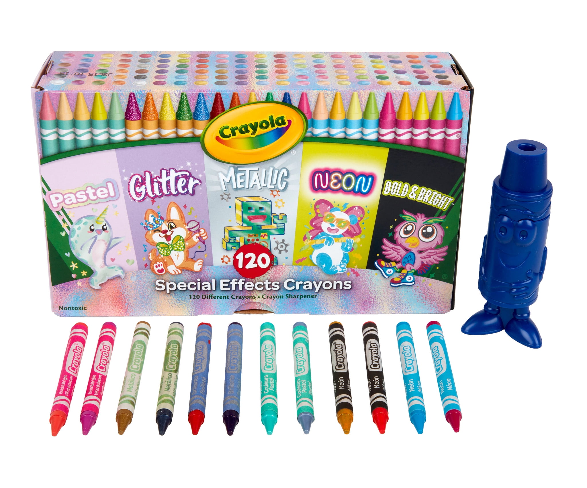 Crayola Special Effect Specialty Crayons, 120 Count