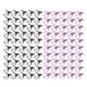 thumbnail image 2 of 100 Uds Clips de carpeta negro púrpura forma de estrella fuerte fuerza de sujeción Clips de carpeta de Metal Clip de cola larga hueca, 2 of 5