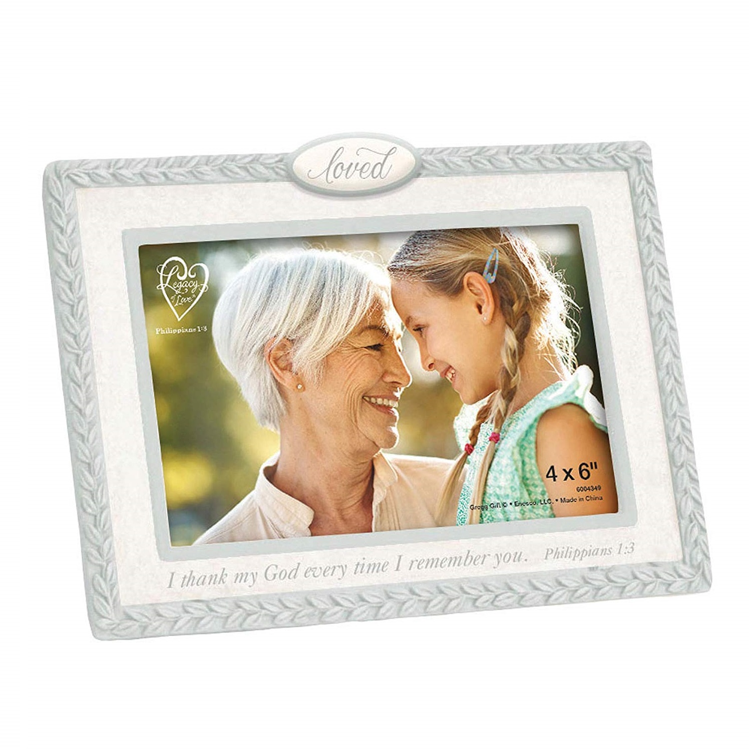 Legacy of Love Bereavement Picture Frame 4x6 Photo 6004349 New