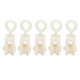 thumbnail image 1 of 25pcs Livestock Fixed Pulley Plastic Greenhouse Pulley Accessories for Most Chicken Houses Farm, 1 of 5