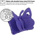 thumbnail image 5 of Dteck Kids Case for Lenovo Tab M11 11-inch TB330FU TB330XU 2024,Cute Butterfly Case with Stand Light Weight EVA Rugged Shockproof Kids Friendly Cover for Lenovo Tab M11 2024,Purple, 5 of 9