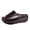 Brown, variant on Aayomet House Slippers Outdoor Breathable Shoes Thick Leisure Wedges Slippers Fashion Casual Soled Womens Women's slipper,Black 9