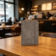 thumbnail image 5 of Bcylexb Vintage Leather Journal Notebook With Elastic Band, A5 Soft Cover Executive Diary for Business Men Classic Lined Notepad for Work & Home Office, 5 of 6