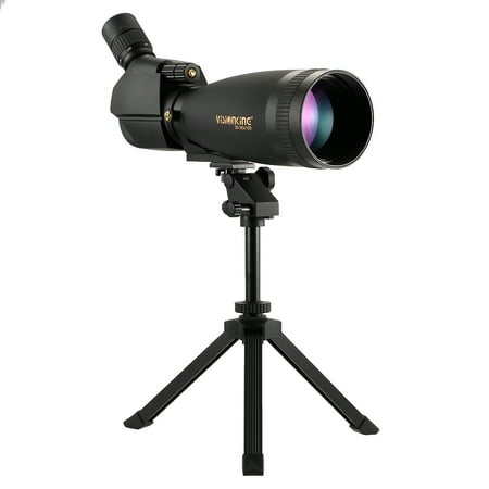 adjustable watching bird scope fogproof tripod telescope monocular carry portable case travel hieght camping angled spotting bak4 visionking waterproof