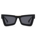 thumbnail image 3 of Trendy Cat Eye Sunglasses: UV Protection, Plastic & Metal Frames, Personalized Fashion Style, PC Lenses, 3 of 3