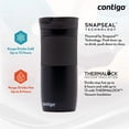 thumbnail image 2 of Taza de Viaje Contigo Byron Snapseal 470 ml Acero Inoxidable, 2 of 8