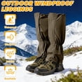 thumbnail image 1 of Guêtres de Randonnée Durables Équipement de Jambe pour Escalade en Plein Air et Aventures de Randonnée, 1 of 6