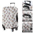 thumbnail image 5 of White Cow Scarf Pattern Luggage Cover Fashion Suitcase Cover Baggage Covers Fit 25-28 Inch Luggage (Go Travel), 5 of 5