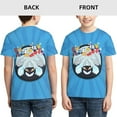thumbnail image 3 of Cuphead Youth Unisex T-Shirt Crewneck Short Sleeve Double-Sided Print Tee Shirts Top For Boys Girls Kid Teen Medium, 3 of 6