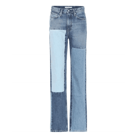 Calvin Klein Women s Blue Ckj 030 High-rise Straight Jeans Size 31X30