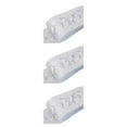 thumbnail image 4 of Justharion PVC Wall Borders Sticker Instantly Change Look Of Any Room Adhesive Non-damaging To Walls Creative silver gray vine 3Set, 4 of 6