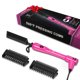 thumbnail image 1 of Alisador Mini de cerámica Hot Comb Hair Trends, color rosa, 500 °C, 1 of 8
