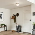 thumbnail image 5 of 52586CPZ Kichler Lighting Albers - 1 Light Flush Mount-8.5 Inches Tall and 8 Inches Wide-Champagne Bronze Finish, 5 of 6