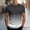 Black, variant on Oalirro Men's Striped Gradient T-Shirt, Short Sleeve Crew Neck Tee, Unique Casual Design for Daily & Weekend Wear