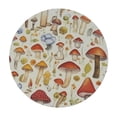 thumbnail image 2 of WYYP Free Waterproof Round Tablecovers - Red Mushrooms Pattern Glam Wedding Decor, Round Tables Tablecovers for , Dinner Parties White, 2 of 7