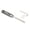 Titanium, variant on NFTIGB Bicycles Spoke Nipple Removal Installation Wrench, Aluminum Alloy Bike Spoke Driver Tool, Double-Layer Rings Wheel Correct Equipment Cap Tool Kit for Experienced Users and Beginners, Titanium