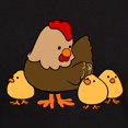 thumbnail image 3 of CafePress - Chicken With Baby Chicks T Shirt - Men's Classic Graphic Cotton T-Shirt, 3 of 4