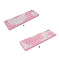thumbnail image 4 of Methold Teclado mecánico Transmisor de luz Teclados universales para juegos Anti-aceite Antideslizante USB Teclado de escritorio Oficina Videojuegos y accesorios Tipo 2, 4 of 6