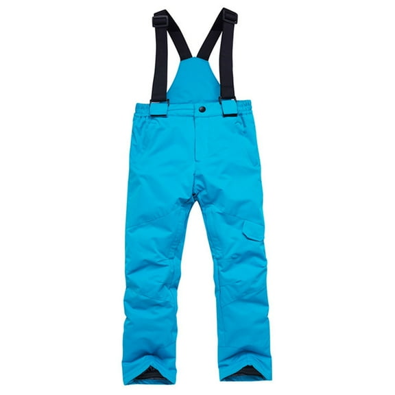 NOKIO Toddler Snow Pant | Winter Ski Bibs W Cargo Stash Pocket | Insulated Snowsuit For Girls & Boys Baby Boys Girls Snowsuit Waterproof Insulated Ski Snow Bibs Overalls