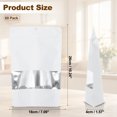 thumbnail image 2 of 7.09x10.24 in Stand Up Pouch Bags,  60pcs Resealable Aluminum Foil Bag, White, 2 of 6