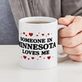 thumbnail image 4 of CafePress - Loves Me In Minnesota Mug - 11 oz Ceramic Mug - Novelty Coffee Tea Cup, 4 of 4