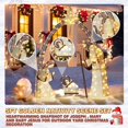 JUXYUE Lighted Christmas Decorations Outdoor Nativity Set, 2024 Lighted