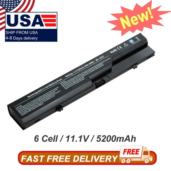 Battery for HP 420 421 620 625 /ProBook 4320s 4325S 4520s 4525s PH09 593572-001