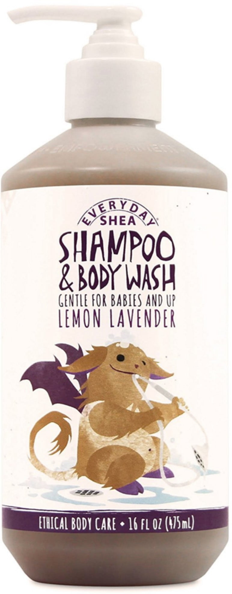 Alaffia EveryDay Shea Shampoo & Body Wash for Babies & Up 16 oz (Pack