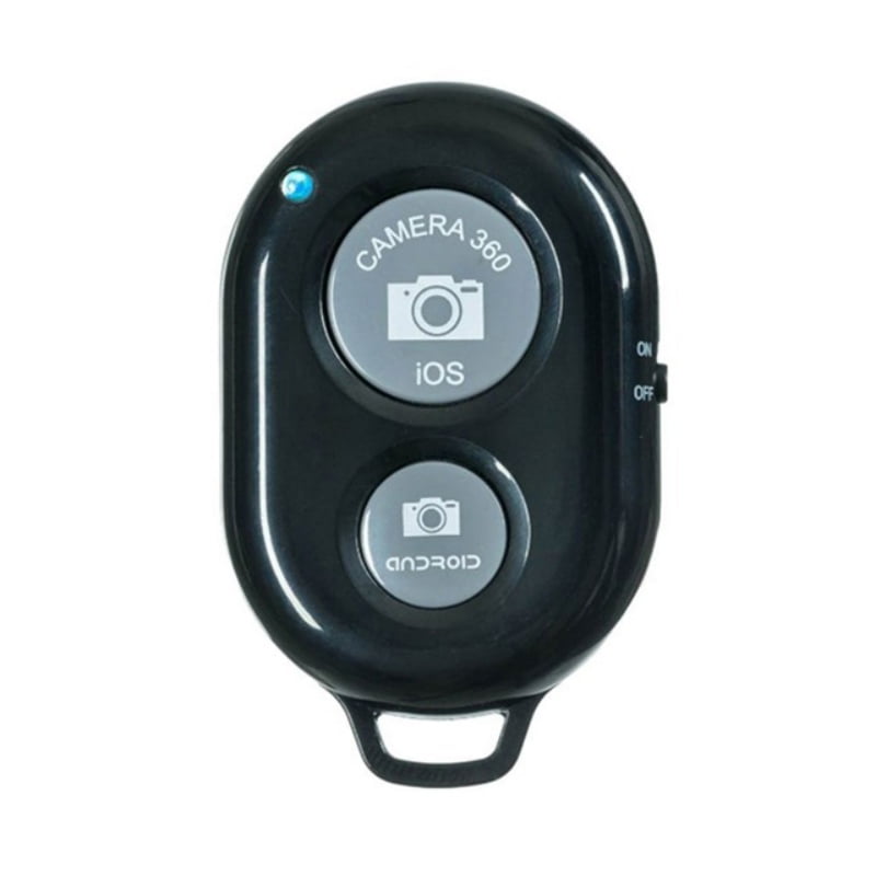 Bluetooth Self Timer Camera Shutter Remote Control with Bluetooth Wireless Technology Create Amazing Photos and Videos Hands-free Works with Most Smartphones and Tablets Black 1 Pc