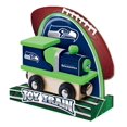 thumbnail image 4 of Masterpieces Locomotora de Tren de Madera - NFL Seattle Seahawks - Juguete con Licencia Oficial para niños pequeños y niños, 4 of 5