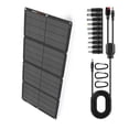 thumbnail image 2 of 4 Paneles Solares Plegables USB Portátiles, Placa Solar Plegable, Impermeable, Cargador de Batería para Teléfono Móvil., 2 of 5