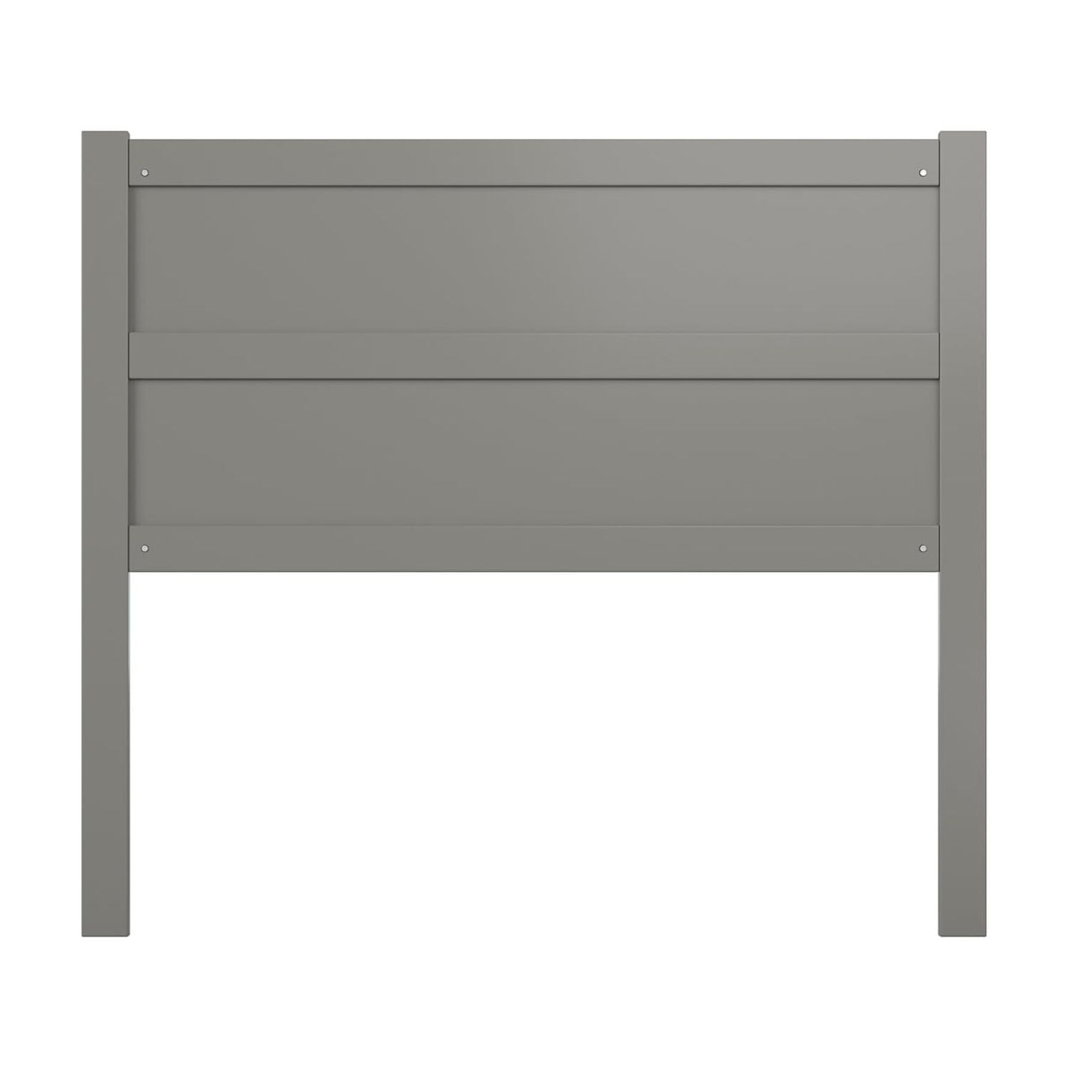 AFI NoHo Mid-Century Panel Wood Headboard Full Grey