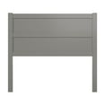 thumbnail image 3 of AFI NoHo Mid-Century Panel Wood Headboard Full Grey, 3 of 5
