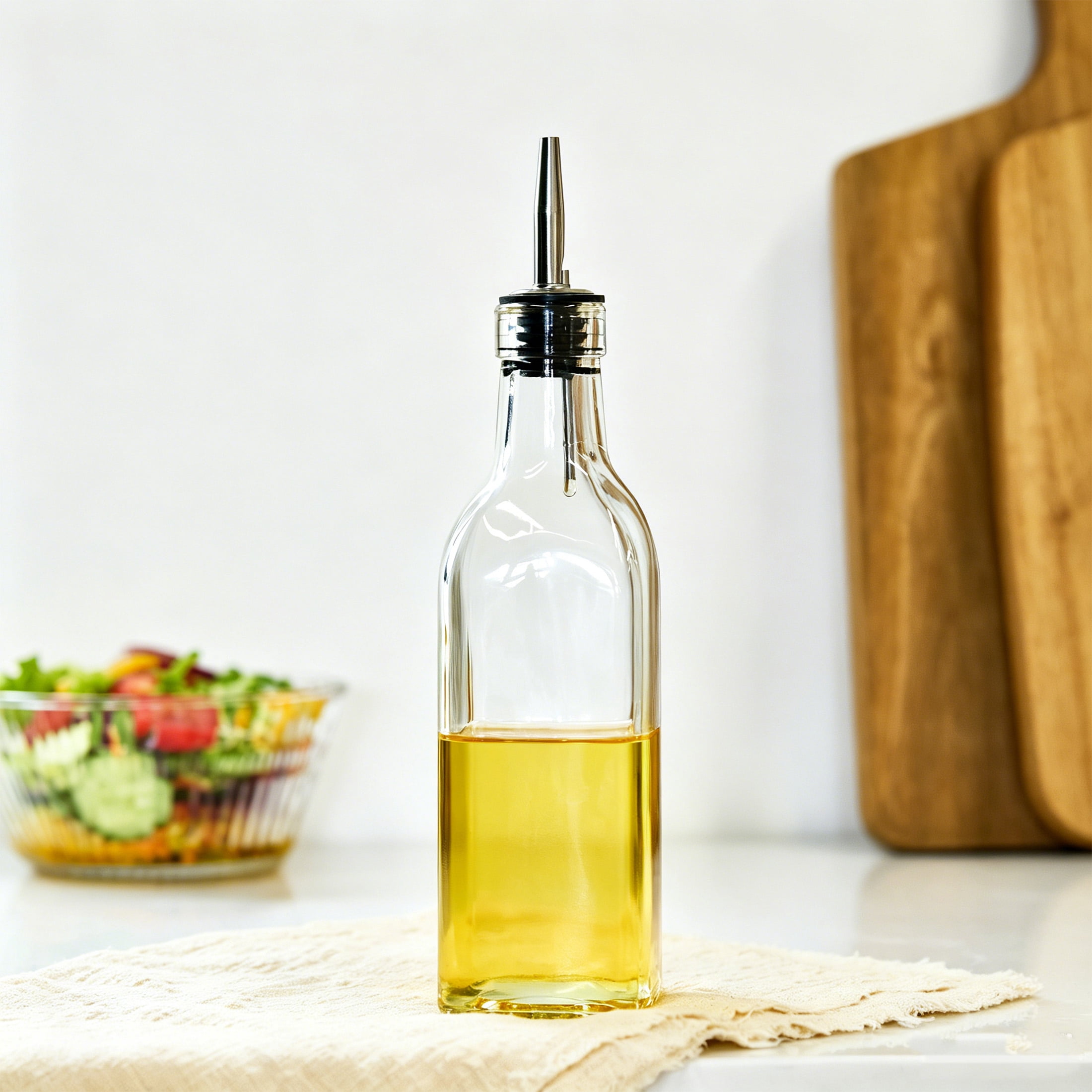 Mainstays 12OZ Olive Oil Dispenser with Stainless Steel Spout