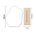 thumbnail image 1 of Irregular Desktop Mirror Simple Alien Cloud Dressing Mirror Girl Student Dormitory Bedroom Makeup, 1 of 3