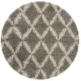 thumbnail image 3 of Safavieh Hudson Franklin Tapis Géométrique Diamants Shag, 3 of 4