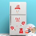 thumbnail image 4 of Imanes de refrigerador Muñeco De Nieve Refrigerador Etiqueta Expresión Impermeable Decoración Navideña CT001 CT001 Magideal Imanes de refrigerador, 4 of 7