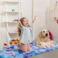 thumbnail image 5 of Softlife Soft Rainbow Area Rugs for Children Room, Fluffy Colorful Rugs Cute Floor Carpets Shaggy Playing Mat for Kids Baby Girls Bedroom Nursery Home Decor,2.6'x5.3',Purple, 5 of 7