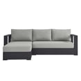 thumbnail image 4 of Tahoe 2-Piece Left-Facing Chaise Sectional Sofa Set in Gray Gray, 4 of 7