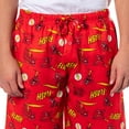 thumbnail image 4 of DC Comics The Flash Pajamas Men's All-Over Print Lounge Sleep PJ Shorts, 4 of 6