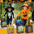 thumbnail image 7 of 18 Pack Halloween Tote Gift Bags for Kids, Reusable Goody Candy Bag, Halloween Trick or Treat Bags for Halloween Party Favor Supplies, 7 of 7