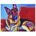 thumbnail image 1 of Great BIG Canvas | Rolled Dawg Art Poster Print entitled Zeke, 1 of 4