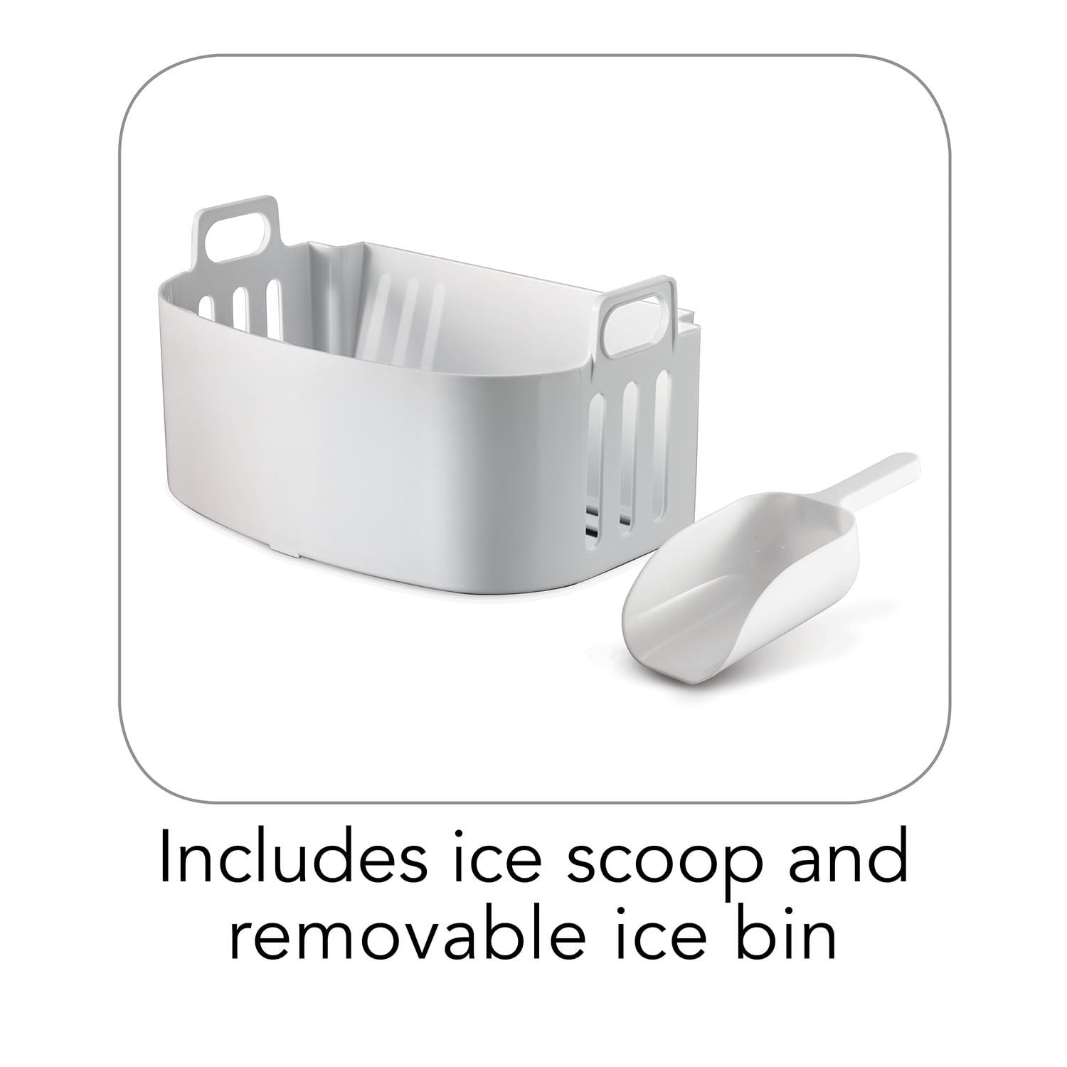 Scoop Included Kitchen Dining Bar Countertop Ice Makers