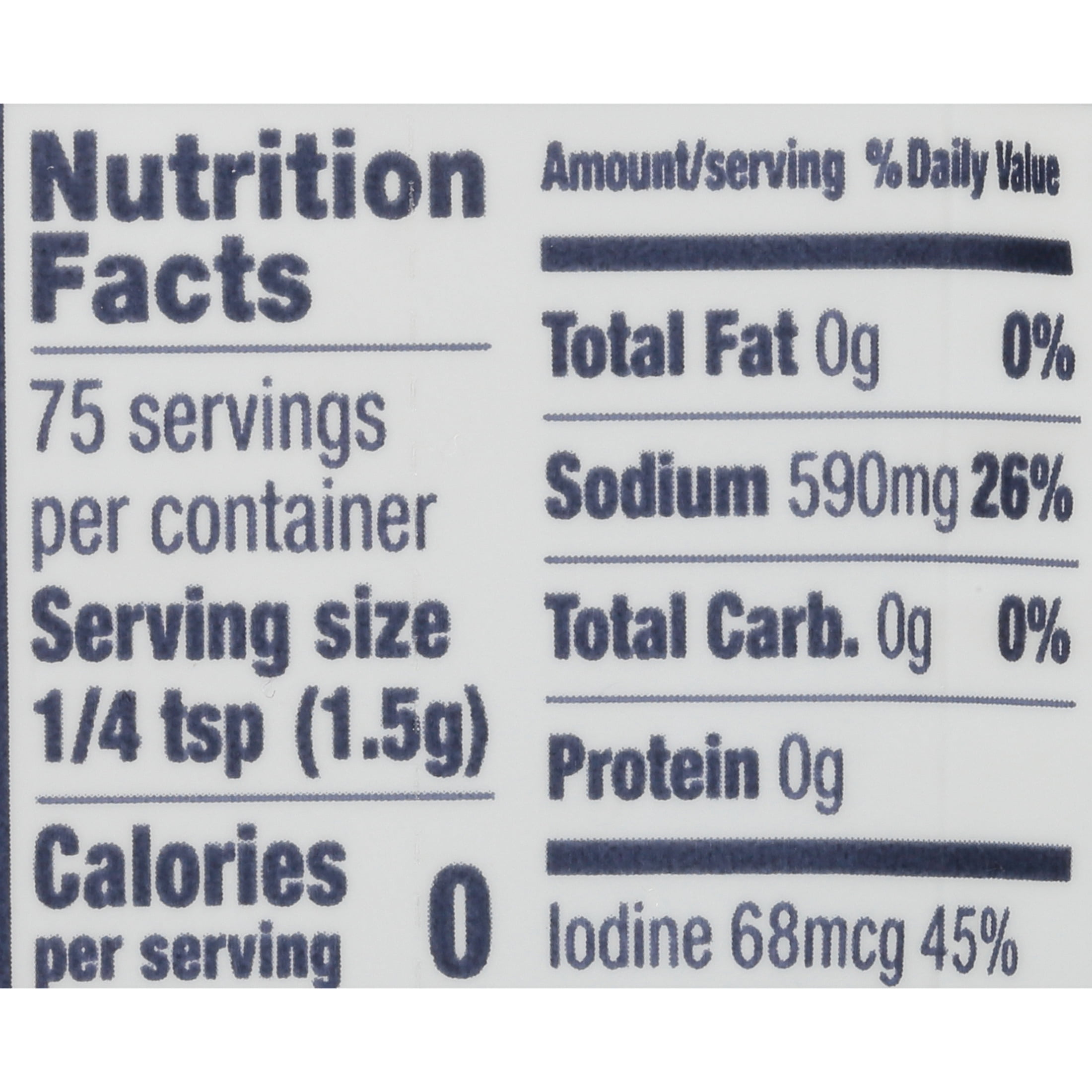 Morton Iodized Salt & McCormick Pepper Shakers Set, 5.25 oz